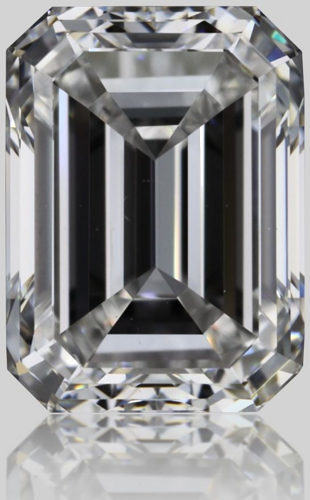 0.8 carat E-VS1 Natūralus Emerald Deimantas (1)