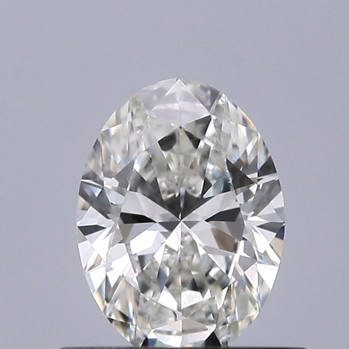 0.5 carat H-VS1 Natūralus Oval Deimantas (1)