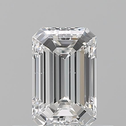 0.5 carat E-SI1 Natūralus Emerald Deimantas (1)