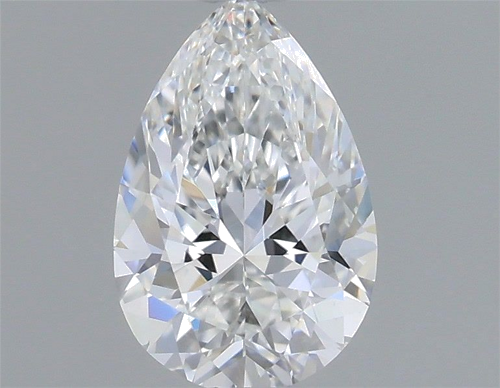 0.51 carat F-VS1 Natūralus Pear Deimantas (1)