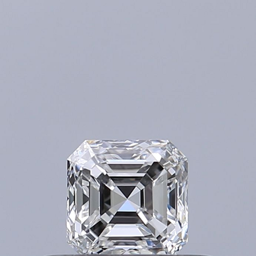 0.3 carat D-VVS2 Natūralus Asscher Deimantas (1)