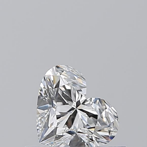 0.5 carat F-SI1 Natūralus Heart Deimantas (1)