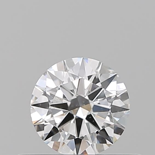 0.37 carat F-SI1 Excellent cut Natūralus Round Deimantas (1)