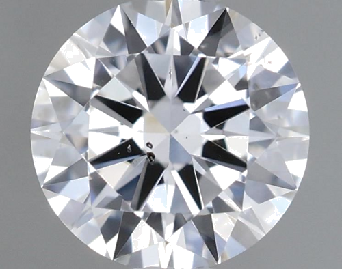 0.51 carat E-SI1 Excellent cut Natūralus Round Deimantas (1)