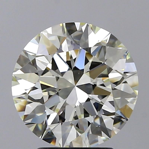 3.02 carat K-VS2 Excellent cut Natūralus Round Deimantas (1)