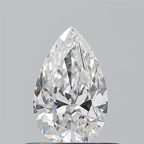 0.51 carat G-VS2 Natūralus Pear Deimantas (1)