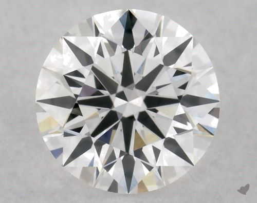 0.46 carat E-VS2 Excellent cut Natūralus Round Deimantas (1)