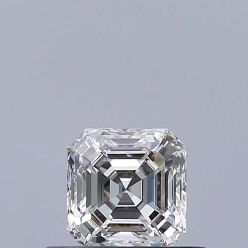 0.44 carat F-VVS1 Natūralus Asscher Deimantas (1)