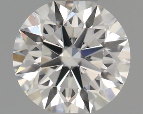 0.31 carat F-VVS2 Excellent cut Natūralus Round Deimantas (1)