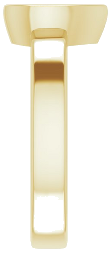 Sužadėtuvių Žiedas „Bezel-Set Solitaire“ 14k yellow gold Pear 8mm x 5mm (4)