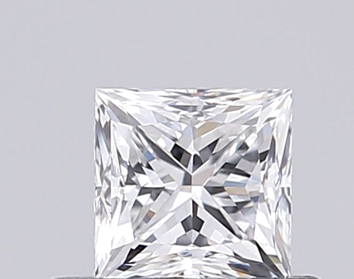 0.5 carat E-VVS1 Natūralus Princess Deimantas (1)
