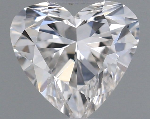 0.24 carat G-VVS1 Natūralus Heart Deimantas (1)