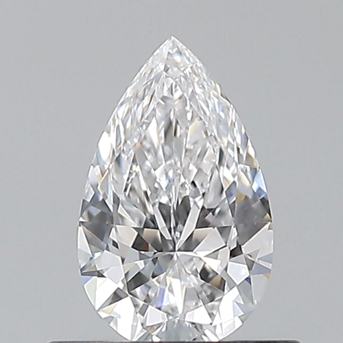 0.5 carat D-VVS1 Natūralus Pear Deimantas (1)