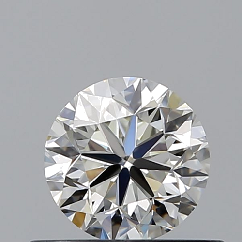 0.5 carat J-VVS2 Very Good cut Natūralus Round Deimantas (1)