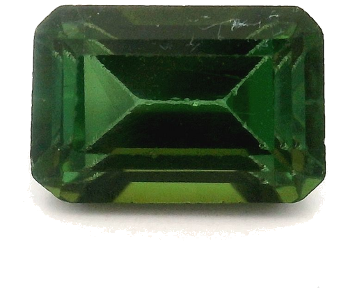 1.28 carat GREEN STEP cut Octagonal Tourmaline (1)
