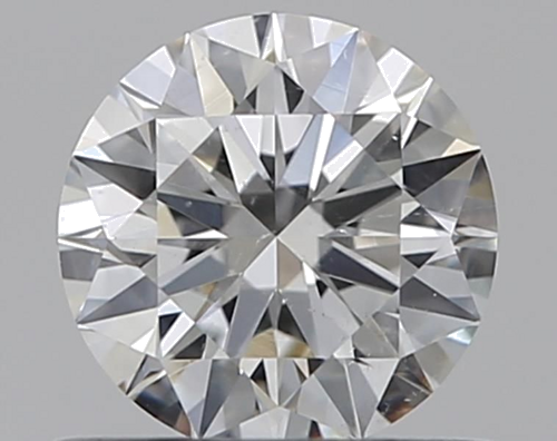 0.53 carat G-SI2 Excellent cut Natūralus Round Deimantas (1)