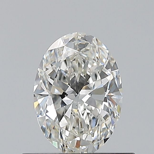 0.5 carat H-VS2 Natūralus Oval Deimantas (1)