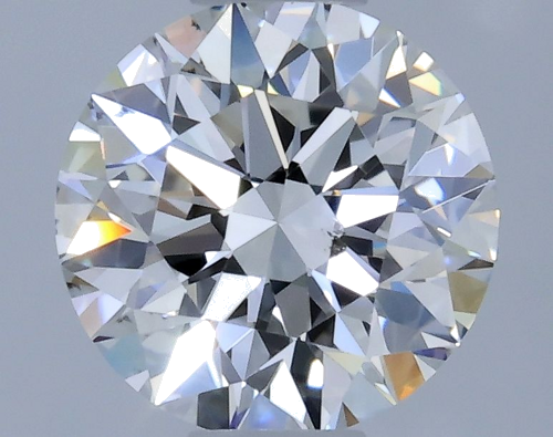 0.5 carat E-SI1 Excellent cut Natūralus Round Deimantas (1)