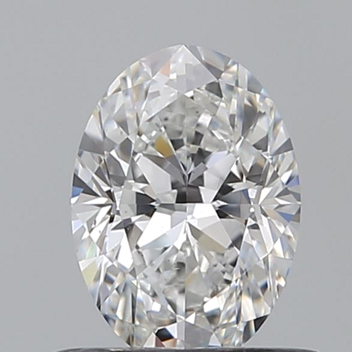 0.53 carat E-VS2 Natūralus Oval Deimantas (1)