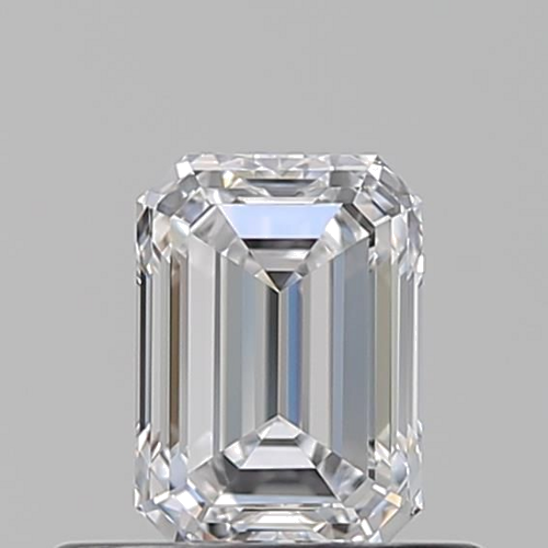 0.51 carat D-VVS1 Natūralus Emerald Deimantas (1)