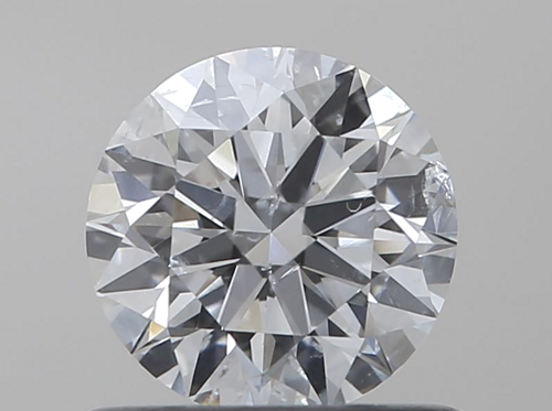 0.6 carat E-SI2 Very Good cut Natūralus Round Deimantas (1)
