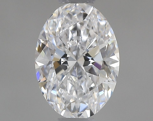 0.52 carat D-VVS2 Natūralus Oval Deimantas (1)
