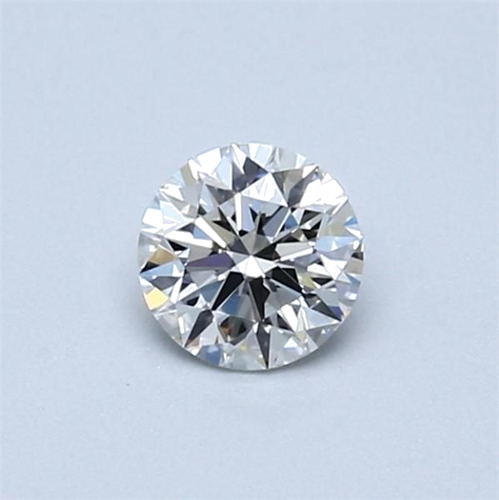 0.39 carat F-VVS1 Excellent cut Natūralus Round Deimantas (1)