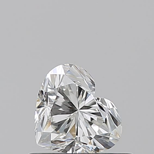0.51 carat H-VVS2 Natūralus Heart Deimantas (1)