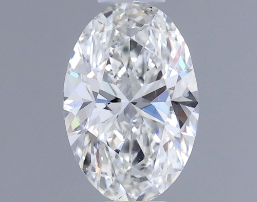0.51 carat H-SI1 Natūralus Oval Deimantas (1)