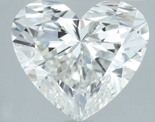 2.54 carat H-SI1 Natūralus Heart Deimantas (1)