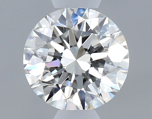 0.5 carat F-VVS1 Excellent cut Natūralus Round Deimantas (1)