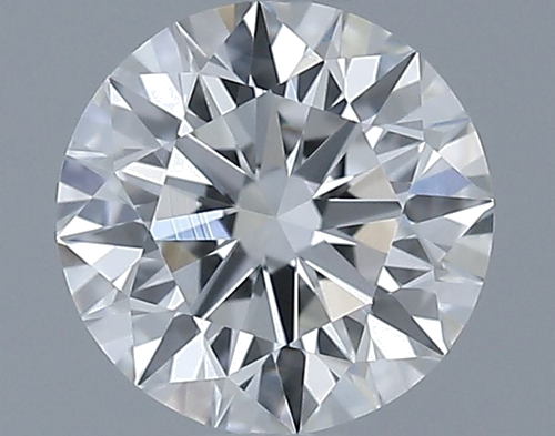0.51 carat F-VVS1 Excellent cut Natūralus Round Deimantas (1)