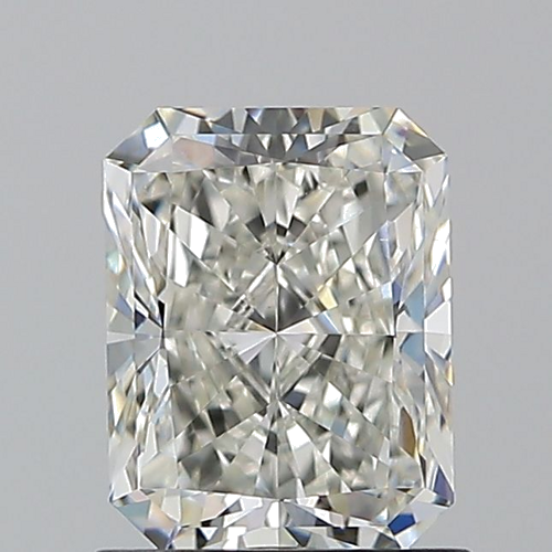 1.21 carat I-VS1 Natūralus Radiant Deimantas (1)