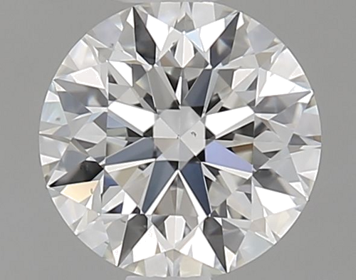 0.57 carat F-SI1 Excellent cut Natūralus Round Deimantas (1)