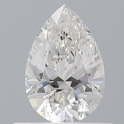 0.52 carat E-VS2 Natūralus Pear Deimantas (1)
