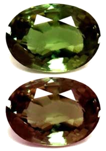 0.38 carat GREEN Oval Alexandrite (1)