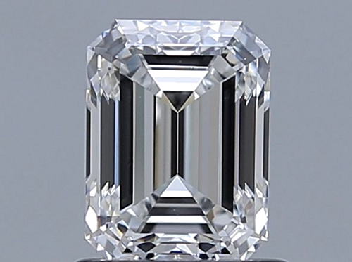 0.9 carat F-VVS2 Natūralus Emerald Deimantas (1)