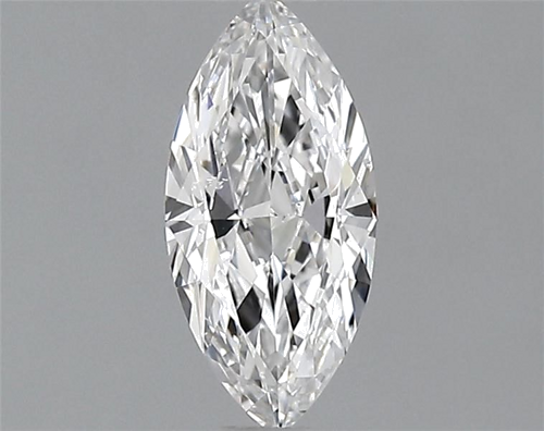 0.51 carat D-SI1 Natūralus Marquise Deimantas (1)