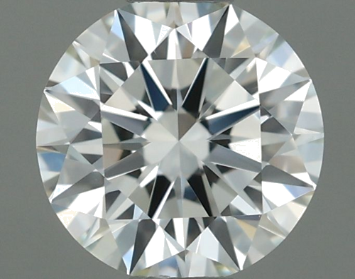 0.52 carat K-VVS2 Excellent cut Natūralus Round Deimantas (1)