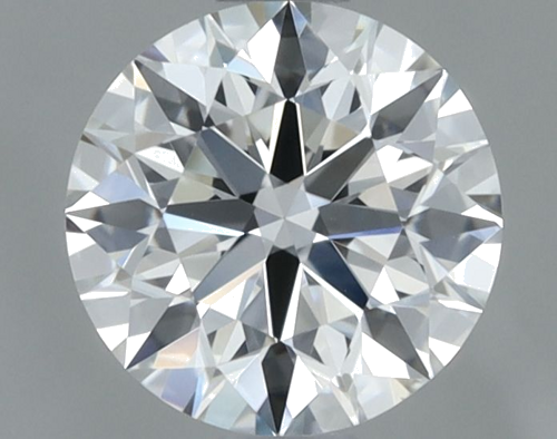 0.5 carat I-VVS2 Excellent cut Natūralus Round Deimantas (1)