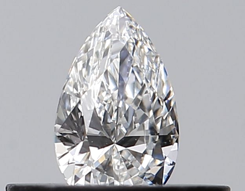 0.23 carat F-VS1 Natūralus Pear Deimantas (1)