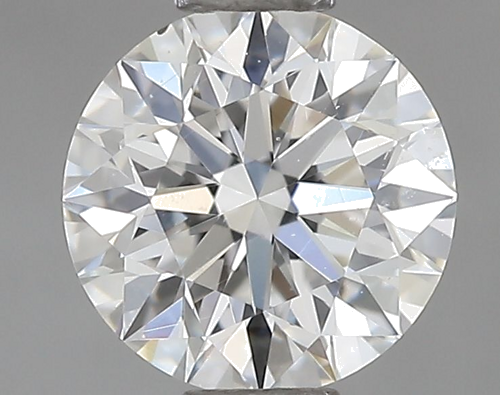 0.61 carat F-SI1 Excellent cut Natūralus Round Deimantas (1)