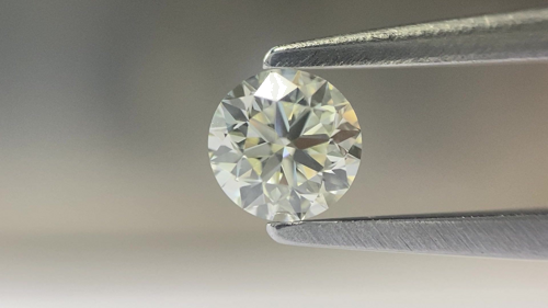 0.4 carat K-VS1 Very Good cut Natūralus Round Deimantas (1)