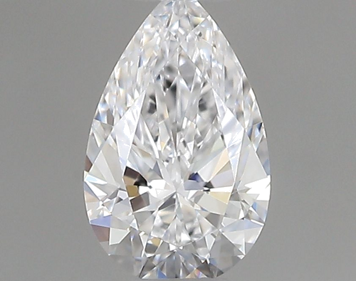 0.33 carat D-VVS2 Natūralus Pear Deimantas (1)