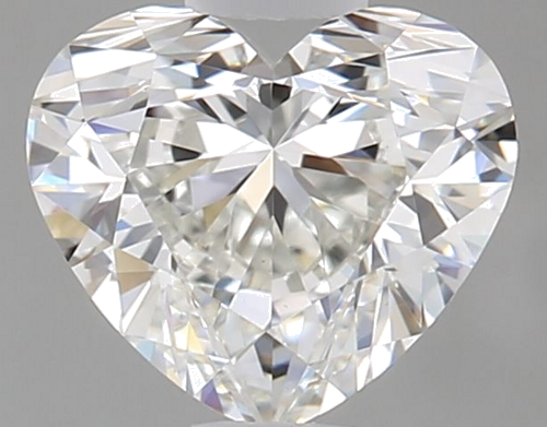 0.59 carat I-VS1 Natūralus Heart Deimantas (1)