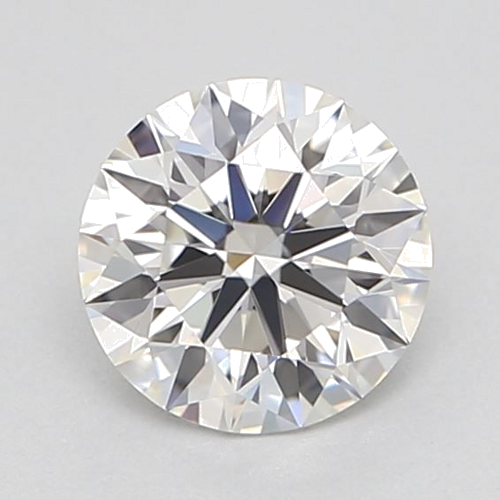 0.38 carat F-VVS1 Excellent cut Natūralus Round Deimantas (1)