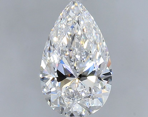 1.5 carat D-IF Natūralus Pear Deimantas (1)