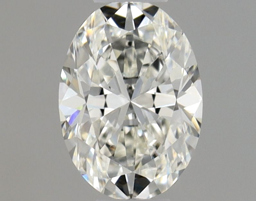 0.38 carat H-VVS2 Natūralus Oval Deimantas (1)