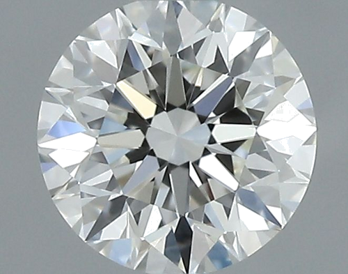 0.43 carat H-IF Excellent cut Natūralus Round Deimantas (1)