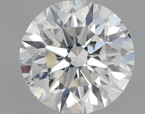 0.5 carat J-SI2 Excellent cut Natūralus Round Deimantas (1)
